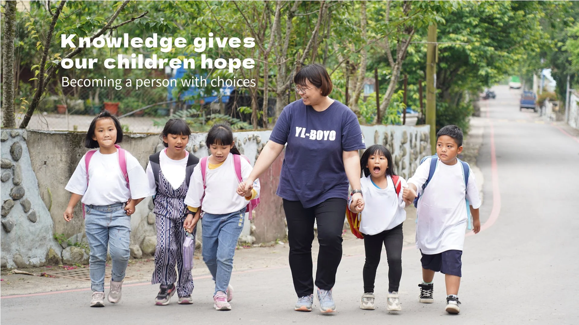 Knowledge gives our children hope